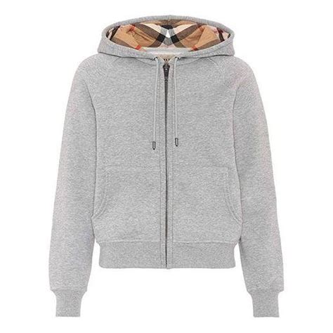 women's burberry hoodie|Burberry zipper hoodie size dimensions.